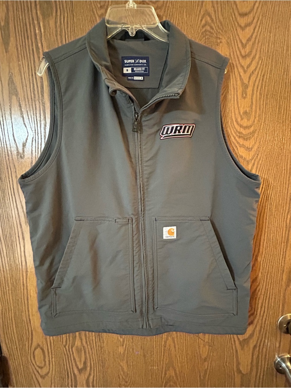 Carhartt Men's Charcoal Gray Insulated Work Vest